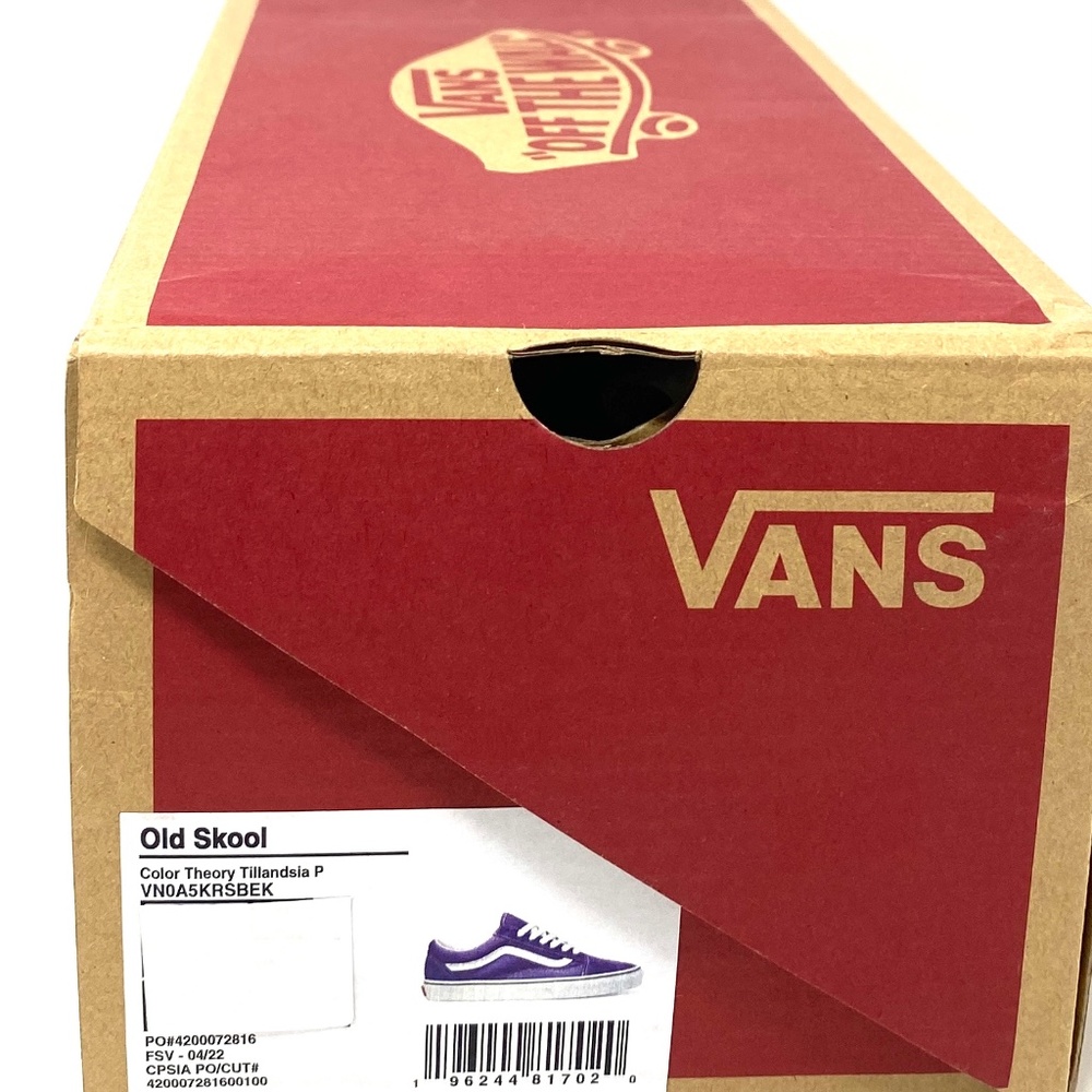 VANS Old Skool Low Top Purple Canvas Suede Women's Size Sneakers VN0A5KRSBEK - Picture 11 of 12
